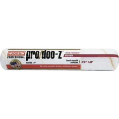 Wooster Brush - 3/8" Nap, 12" Wide Paint Roller - Medium Texture, Woven - Eagle Tool & Supply
