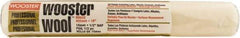 Wooster Brush - 1/2" Nap, 18" Wide Paint Roller - Semi-Rough Texture, Lambswool - Eagle Tool & Supply