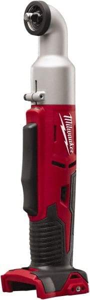 Milwaukee Tool - 3/8" Drive 18 Volt Inline Cordless Impact Wrench & Ratchet - 1,500/2,250 RPM, 0 to 3,400 BPM, 30/60 Ft/Lb Torque, Lithium-Ion Batteries Not Included - Eagle Tool & Supply