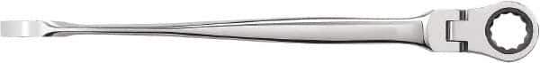 GearWrench - 11/16" 12 Point X-Beam Flex Combination Wrench - 10-53/64" OAL, Steel, Full Polish Finish - Eagle Tool & Supply