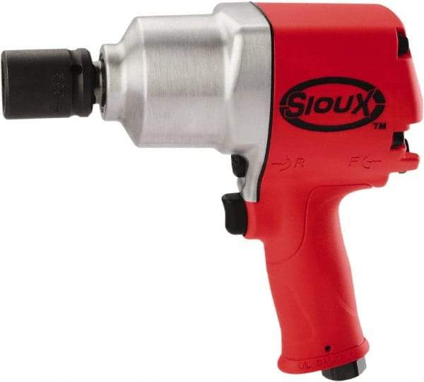 Sioux Tools - 3/4" Drive, 6,700 RPM, 1,050 Ft/Lb Torque Impact Wrench - Pistol Grip Handle, 1,050 IPM, 5.6 CFM, 90 psi, 3/8" NPT Inlet - Eagle Tool & Supply