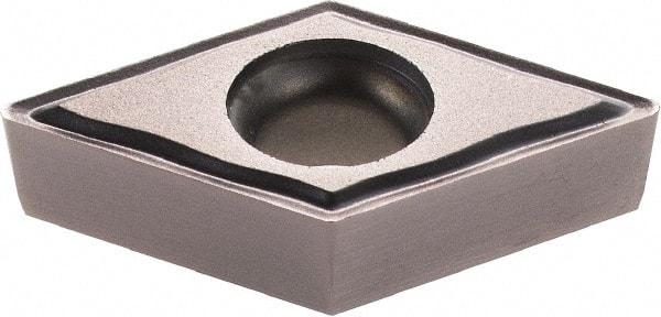 Kennametal - DCGT32.51 62 Grade SP4019 Carbide Turning Insert - 55° Triangle, 3/8" Inscr Circle, 5/32" Thick, 0.03" Corner Radius - Eagle Tool & Supply