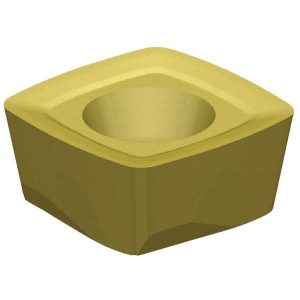 Kennametal - XPLT060308 41 Grade SP6519 Carbide Milling Insert - TiAlN Finish, 1/8" Thick, 0.276" Inscribed Circle - Eagle Tool & Supply