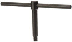 Gibraltar - 10" Chuck Diam Compatibility, Lathe Chuck Key - Compatible with 4-Jaw Chucks, Self Ejecting, 4.53" Body Length, 0.472" Actual Key Square Size - Eagle Tool & Supply