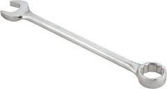 Proto - 70mm 12 Point Offset Combination Wrench - 15° Offset Angle, 29-3/4" OAL, Steel, Satin Finish - Eagle Tool & Supply
