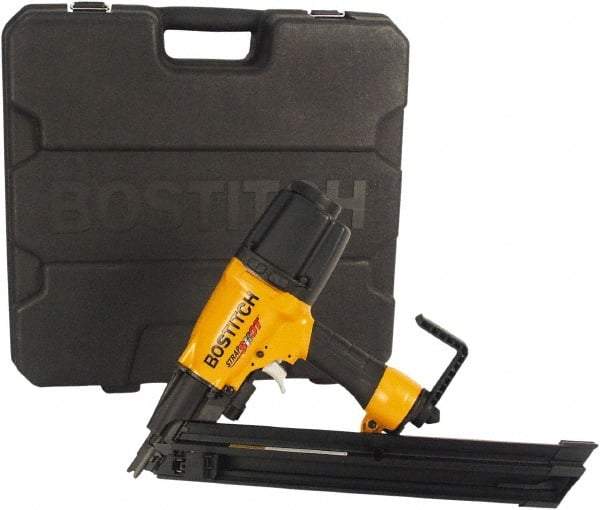 Stanley Bostitch - 1-1/2 to 2-1/2" Metal Connector Nail Length, 11 Gauge Metal Connector Air Nailer - 80 to 120 psi - Eagle Tool & Supply