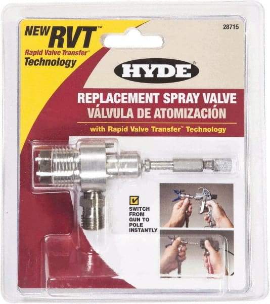 Hyde Tools - Paint Sprayer Spray Gun Valve - RVT Replacement Valve - Eagle Tool & Supply