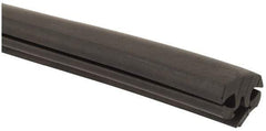 TRIM-LOK - 1.09 Wide x 100 Ft. Long, EPDM Rubber Locking Gasket - 1/4 Inch Panel Thickness, 1/4 Inch Window Panel Thickness - Eagle Tool & Supply