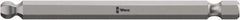Wera - 3mm Hex Bit - 1/4" Hex Drive, 3-1/2" OAL - Eagle Tool & Supply
