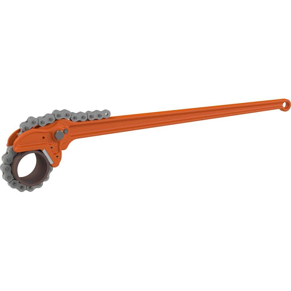 Petol - Chain & Strap Wrenches; Type: Chain Tong ; Maximum Pipe Capacity (Inch): 10 ; Chain/Strap Length: 40 (Inch); Handle Length: 44 (Inch) - Exact Industrial Supply