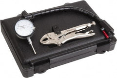 Moody Tools - 0.001" Graduation, 1" Max Meas, 0-100 Dial Reading, Dial Indicator & Base Kit - 0.001" Resolution - Eagle Tool & Supply