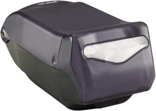 San Jamar - 8 x 15-3/4 x 7-1/4, Napkin Dispenser - Control Face Countertop, Black Pearl - Eagle Tool & Supply