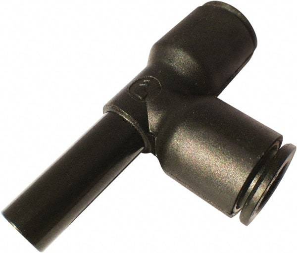 Legris - 3/8" Outside Diam, Nylon Push-to-Connect Tube Plug-In Run Tee - 290 Max psi - Eagle Tool & Supply