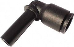 Legris - 3/8" Outside Diam, Nylon Push-to-Connect Tube Plug-In Elbow - 290 Max psi - Eagle Tool & Supply