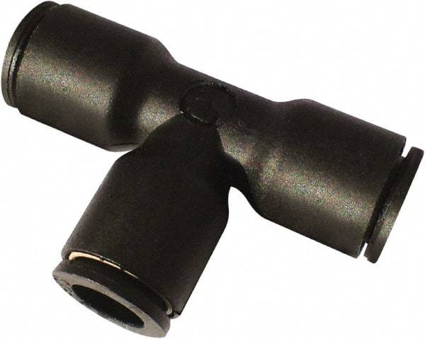 Legris - 6 x 4mm Outside Diam, Nylon Push-to-Connect Union Tee - 290 Max psi - Eagle Tool & Supply