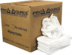 PRO-SOURCE - 25 Inch Long x 16 Inch Wide Virgin Cotton Surgical Towels - White, Huck Toweling, Lint Free, 10 Lbs. at 4 to 6 per Pound, Box - Eagle Tool & Supply