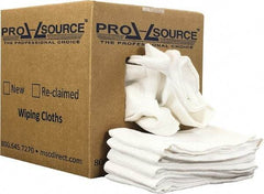 PRO-SOURCE - 25 Inch Long x 16 Inch Wide Virgin Cotton Surgical Towels - White, Huck Toweling, Lint Free, 5 Lbs. at 4 to 6 per Pound, Box - Eagle Tool & Supply