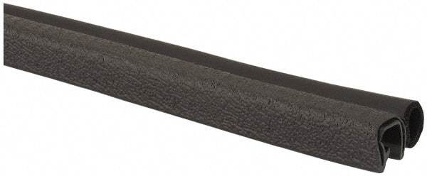 TRIM-LOK - 1/4 Inch Thick x 0.42 Inch Wide, PVC/EPDM, Trim Seal Wear Strip - 1/4 Inch Wide - Eagle Tool & Supply