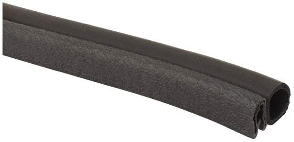 TRIM-LOK - 1/8 Inch Thick x 0.3 Inch Wide, PVC/EPDM, Trim Seal Wear Strip - 1/8 Inch Wide - Eagle Tool & Supply