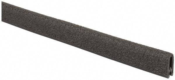 TRIM-LOK - 1/16 Inch Thick x 0.23 Wide x 250 Ft. Long, EPDM Rubber Edge Trim - Leather Texture - Eagle Tool & Supply
