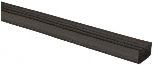 TRIM-LOK - 5/8 Inch Thick x 5/8 Wide x 500 Ft. Long, EPDM Rubber Ribbed Seal with Acrylic - Eagle Tool & Supply