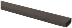 TRIM-LOK - 1/4 Inch Thick x 3/4 Wide x 500 Ft. Long, EPDM Rubber Rectangle Seal with Acrylic - Eagle Tool & Supply