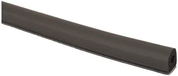 TRIM-LOK - 1/2 Inch Thick x 1/2 Wide x 100 Ft. Long, EPDM Rubber D Section Seal with Tape - Eagle Tool & Supply