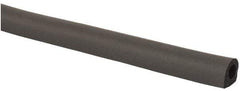 TRIM-LOK - 1/2 Inch Thick x 1/2 Wide x 100 Ft. Long, EPDM Rubber D Section Seal with Acrylic - Eagle Tool & Supply