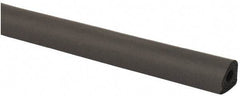 TRIM-LOK - 1/2 Inch Thick x 1/2 Wide x 500 Ft. Long, EPDM Rubber D Section Seal with Acrylic - Eagle Tool & Supply