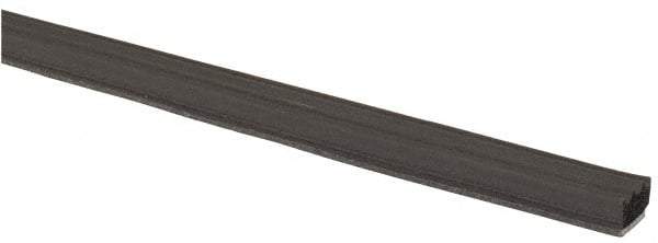TRIM-LOK - 3/8 Inch Thick x 3/8 Wide x 500 Ft. Long, EPDM Rubber Ribbed Seal with Tape - Eagle Tool & Supply