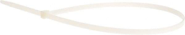 Value Collection - 27.9" Long Natural (Color) Nylon Standard Cable Tie - 175 Lb Tensile Strength, 185mm Max Bundle Diam - Eagle Tool & Supply