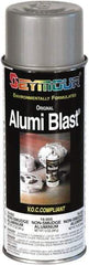 Seymour of Sycamore - Aluminum (Color), 12 oz Net Fill, Flat, Metallic Spray Paint - High Temperature Compatible - Eagle Tool & Supply