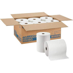 Georgia Pacific - Hard Roll of 1 Ply White Paper Towels - 10" Wide, 800' Roll Length - Eagle Tool & Supply