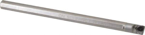 Kennametal - 0.6" Min Bore Diam, 8" OAL, 1/2" Shank Diam, L-RNE Indexable Boring Bar - N.1L Insert, Clamp Holding Method - Eagle Tool & Supply