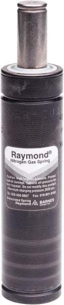 Associated Spring Raymond - M6 Fill Port, M6 Mt Hole, 20mm Rod Diam, 32.1mm Diam, 25mm Max Stroke, Nitrogen Gas Spring Cylinder - 95mm Body Length, 120mm OAL, 2,700 Lb Full Stroke Spring Force, 360 psi Initial Charge - Eagle Tool & Supply