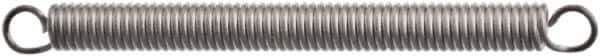 Associated Spring Raymond - 50.8mm OD, 178.79 N Max Load, 407.42mm Max Ext Len, Spring - 5.5 Lb/In Rating, 6.97 Lb Init Tension, 254mm Free Length - Eagle Tool & Supply