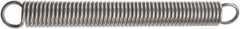 Associated Spring Raymond - 55mm OD, 543 N Max Load, 921mm Max Ext Len, Music Wire Extension Spring - 4.8 Lb/In Rating, 18.5 Lb Init Tension, 377mm Free Length - Eagle Tool & Supply