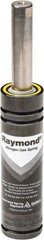Associated Spring Raymond - M6 Fill Port, M6 Mt Hole, 12mm Rod Diam, 24.9mm Diam, 63.5mm Max Stroke, Blue Nitrogen Gas Spring Cylinder - 108.5mm Body Length, 172mm OAL, 342 Lb Full Stroke Spring Force, 360 psi Initial Charge - Eagle Tool & Supply