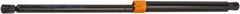 Associated Spring Raymond - 0.236" Rod Diam, 0.591" Tube Diam, 30 Lb Capacity, Gas Spring - Extension, 12" Extended Length, 3.5" Stroke Length, Composite Ball Socket, Nitride Coated Piston - Eagle Tool & Supply