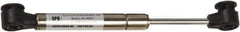 Associated Spring Raymond - 0.394" Rod Diam, 0.866" Tube Diam, 70 Lb Capacity, Gas Spring - Extension, 36.3" Extended Length, 15.2" Stroke Length, Metal Ball Socket, Uncoated Piston - Eagle Tool & Supply