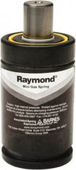 Associated Spring Raymond - 25mm Rod Diam, 45.2mm Diam, 50mm Max Stroke, Nitrogen Gas Spring Cylinder - 82mm Body Length, 132mm OAL, 2,650 Lb Full Stroke Spring Force, 360 psi Initial Charge - Eagle Tool & Supply