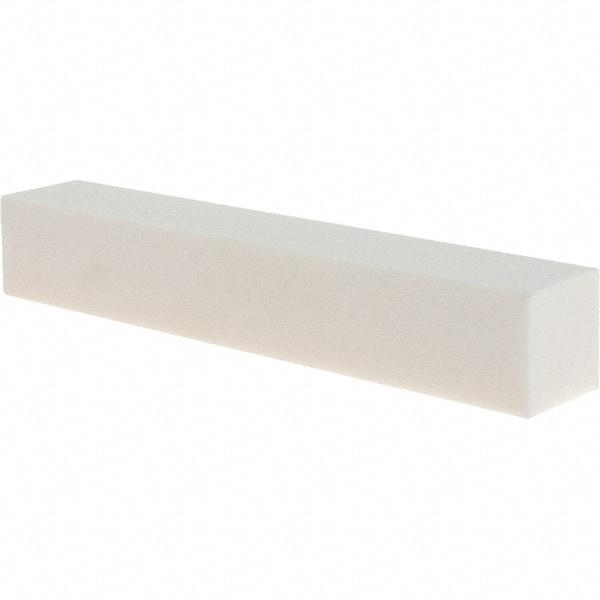 Made in USA - 150 Grit Aluminum Oxide Rectangular Dressing Stick - 4 x 3/4 x 3/4, Vitrified Bond - Eagle Tool & Supply