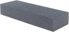 Made in USA - 6" Long x 2" Wide x 1" Thick, Silicon Carbide Sharpening Stone - Rectangle, 120 Grit, Coarse Grade - Eagle Tool & Supply