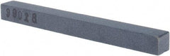 Made in USA - 3/8" Wide x 4" OAL x 3/8" Thick, Silicon Carbide Sharpening Stone - Square, Fine Grade, 280 Grit - Eagle Tool & Supply