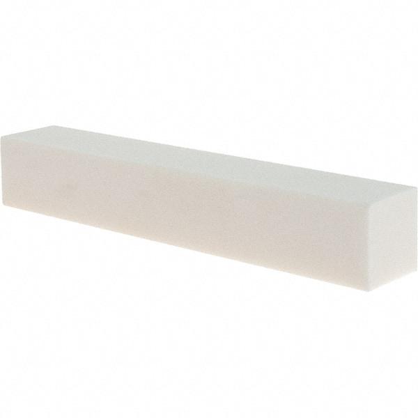 Made in USA - 150 Grit Silicon Carbide Rectangular Dressing Stick - 6 x 1 x 1, Medium Grade, Vitrified Bond - Eagle Tool & Supply