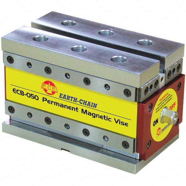 Techniks - Permanent Magnetic Chucks Shape: Rectangle Width/Diameter (Inch): 3 - Eagle Tool & Supply