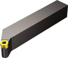 Sandvik Coromant - RH SRSC 0° Neutral Rake Indexable Turning Toolholder - Eagle Tool & Supply