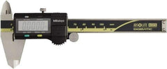 Mitutoyo - 0 to 100mm Range, 0.01mm Resolution, Electronic Caliper - 0.001" Accuracy, SPC Output - Eagle Tool & Supply