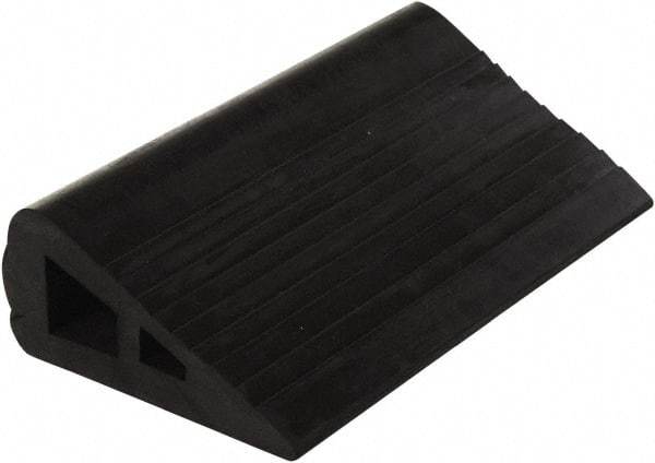 Vestil - 12" Wide x 3" High x 6-1/2" Deep, Rubber Wheel Chock - Eagle Tool & Supply