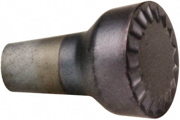 Kennametal - RCMK35M MP Grade KCS10 Carbide Turning Insert - AlTiN Finish, Round, 3/8" Inscr Circle, 0.521 Thick - Eagle Tool & Supply